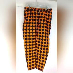 COTTON GEOMETRIC COTTON PANTS